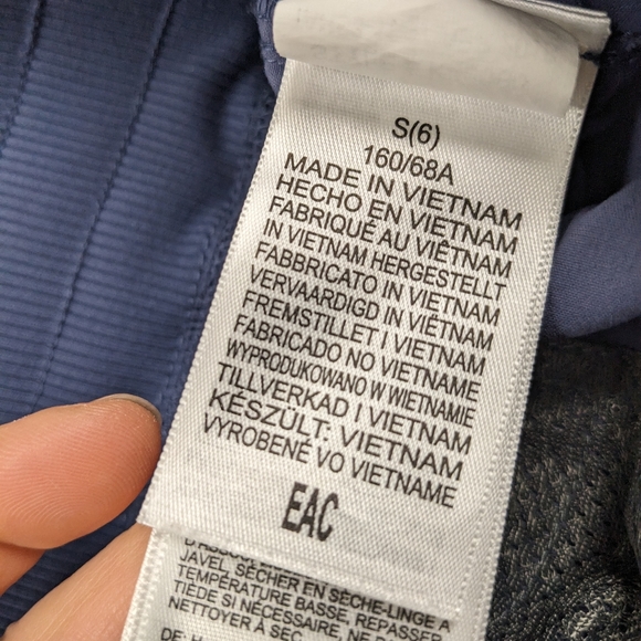 Marmot Hadley Convertible to Capri Monsoon Blue Hiking Pants Small - Picture 7 of 9